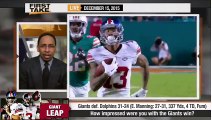 ESPN First Take - Odell Beckham & Eli Manning shine as Giants top Dolphins