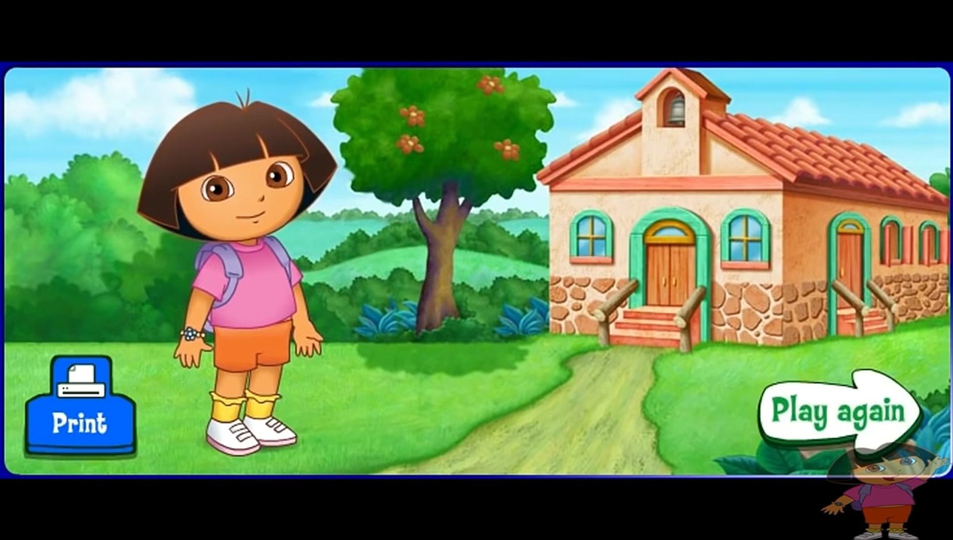 Dora aventureira em português primeiro dia na escola completo jogabilidade 2016