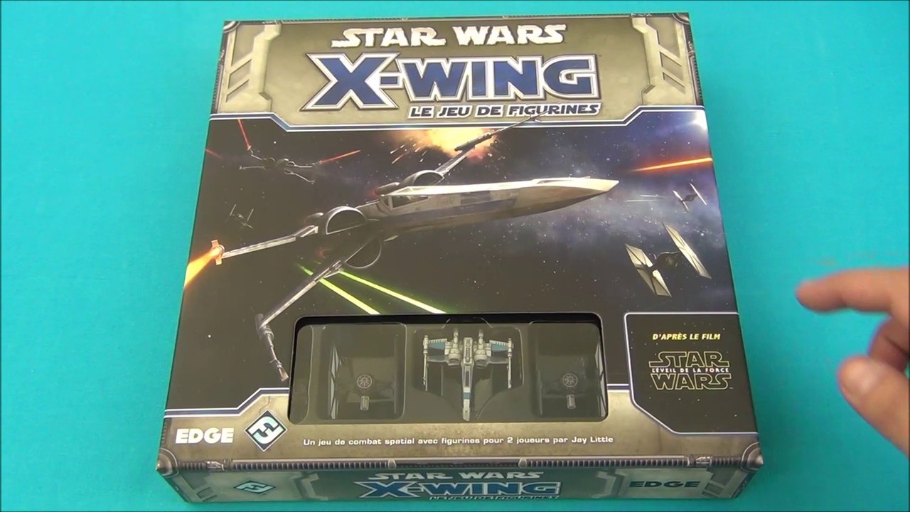 Vidéorègle#437:  "Star Wars: X-Wing Le jeu de figurines" édition "Le Réveil de la Force"