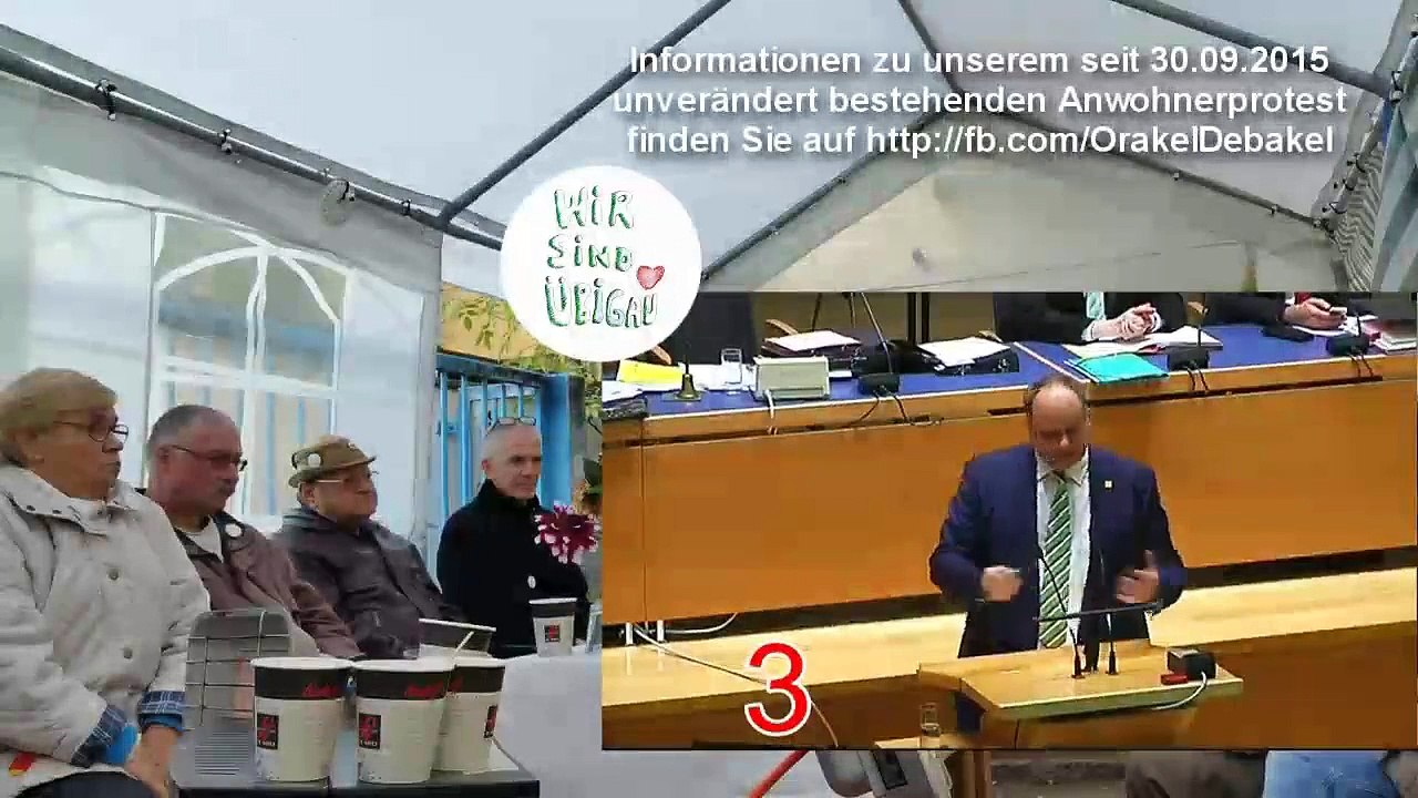 Dresden - Stadtratssitzung zum Thema Asyl - 108 mal ääähm und auch sonst nichtssagend