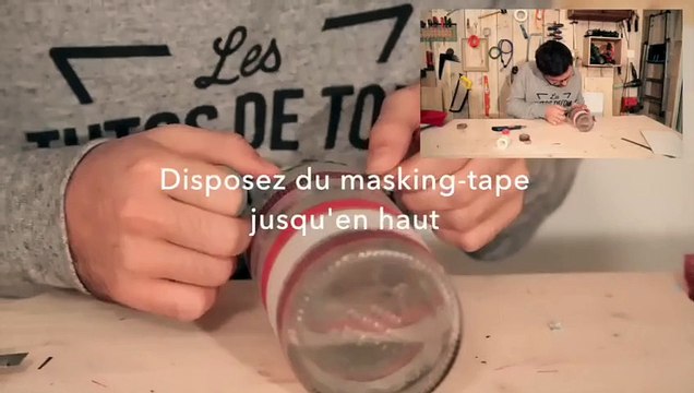 DIY : 3 déco de table de noël à faire avec du masking tape