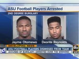 ASU football players dismissed from team