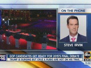 GOP candidates get ready for final debate of 2015