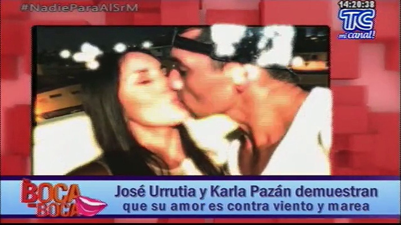 José Urrutia y Karla Pazán demuestran que su amor es contra viento y marea