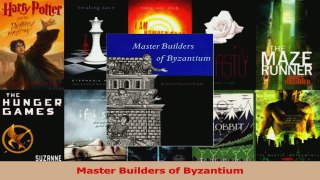 PDF Download  Master Builders of Byzantium Download Full Ebook