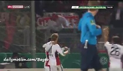 Stefan Kießling Goal - Unterhaching 1-2 Bayer Leverkusen - 15-12-2015