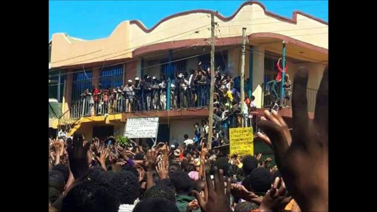 Oromo protests coverage on VOA 15 Dec 2015