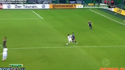 Anthony Ujah Goal - B. Monchengladbach 2 - 4 Werder Bremen - 15/12/2015