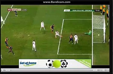 Branimir Hrgota Amaizing Goal Monchegladbach 2-2 Werder Bremen 15-12-2015