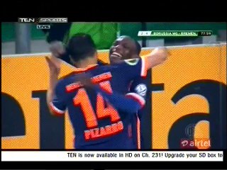 2-4 Anthony Ujah Amazing Lucky Goal Borussia Monchengladbach v. Werder Bremen