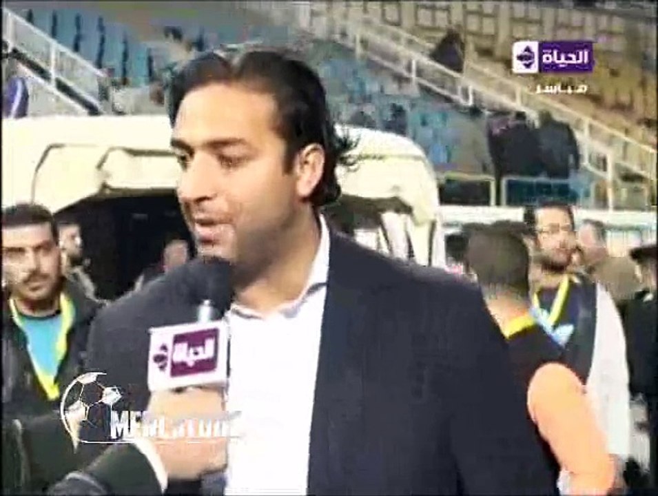 لقاء ميدو بعد الفوز علي غزل المحلة 3-1 وتعليقه علي مافعله حسني عبد ربه