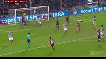 Leonardo Pavoletti Goal 1-1 Genoa vs Alessandria (Coppa Italia) 15.12.2015