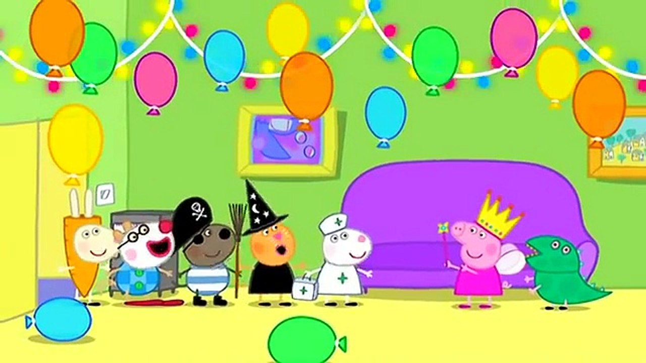 Peppa pig Castellano Temporada 1x38 La Fiesta de Disfraces