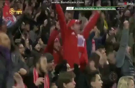 1st Half Goals & Highlights BAYERN MUNCHEN 1-0 DARMSTADT