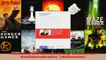 Download  Moderation und Konfliktklärung Leitfaden zur Konfliktmoderation Whitebooks Ebook Online