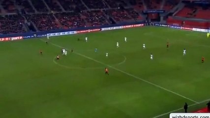 Wissam Ben Yedder Goal - Rennes 0 - 2 Toulouse - 15-12-2015
