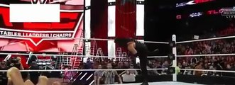 Roman Reigns Attacks Triple h