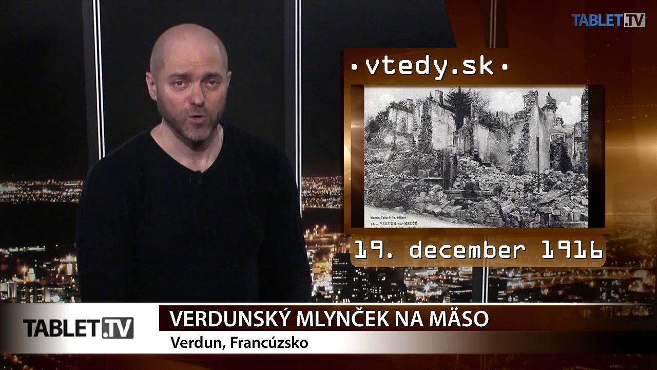 Stalo sa VTEDY: Verdunský mlynček na mäso