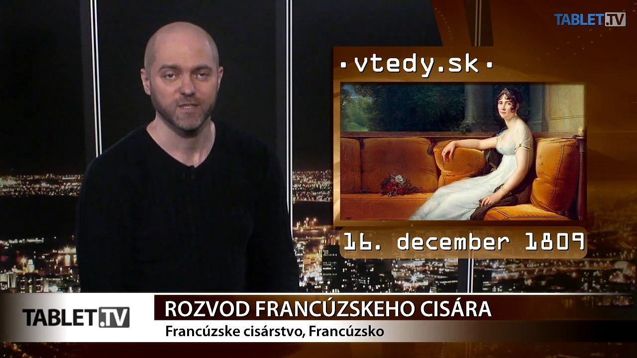 Stalo sa VTEDY: Francúzsky cisár Napoleon Bonaparte sa rozviedol