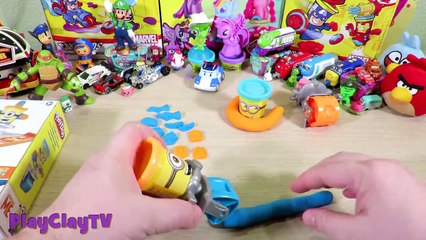 minions playdoh shopkins paw patrol cars2 toys for kids funny game миньоны шопкинс игрушки