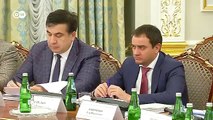 DW Запад требует расследования корупционного скандала. Конфликт Саакашвили против Яценюка
