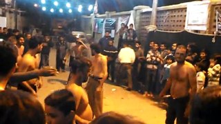 Shab-e-Chehlum Zanjeer Zani - Imam Bargah Hyderi Mission , Malir , Karachi | 2015
