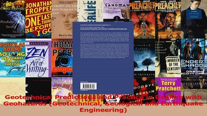 下载视频: Read  Geotechnical Predictions and Practice in Dealing with Geohazards Geotechnical Geological Ebook Free