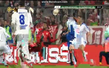 Kingsley Coman  Super  Chance Bayern 1-0 Darmastadt 15-12-2015