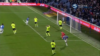 1-2 Charlie Austin Goal England  Championship - 15.12.2015, QPR 1-2 Brighton