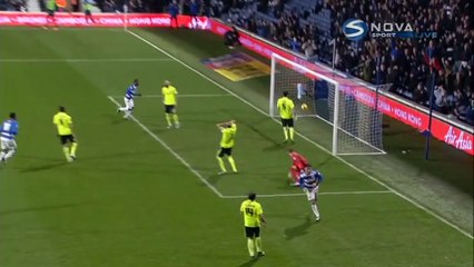 1-2 Charlie Austin Goal England  Championship - 15.12.2015, QPR 1-2 Brighton