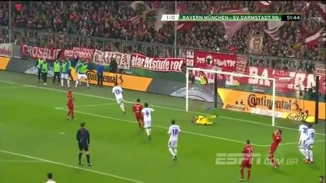 Bayern Munich 1 - 0 Darmstadt All Goals and Full Highlights 15/12/2015 - DFB Pokal