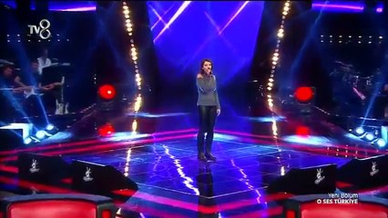 Beste Dinçer 'Cant Fight The Moonlight' O Ses Türkiye 15 Aralık 2015