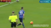 2-0 Marcelo Brozovic INCREDIBLE Goal - Inter v. Cagliari Coppa Italia 15.12.2015 HD