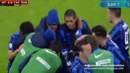 Marcelo Brozovic 2:0 | Inter v. Cagliari Coppa Italia 15.12.2015 HD