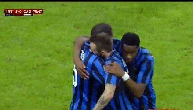 Marcelo Brozovic Goal - Inter 2 - 0 Cagliari - 15/12/2015