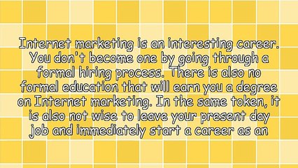How to Go About Achieving Success in Internet Marketing