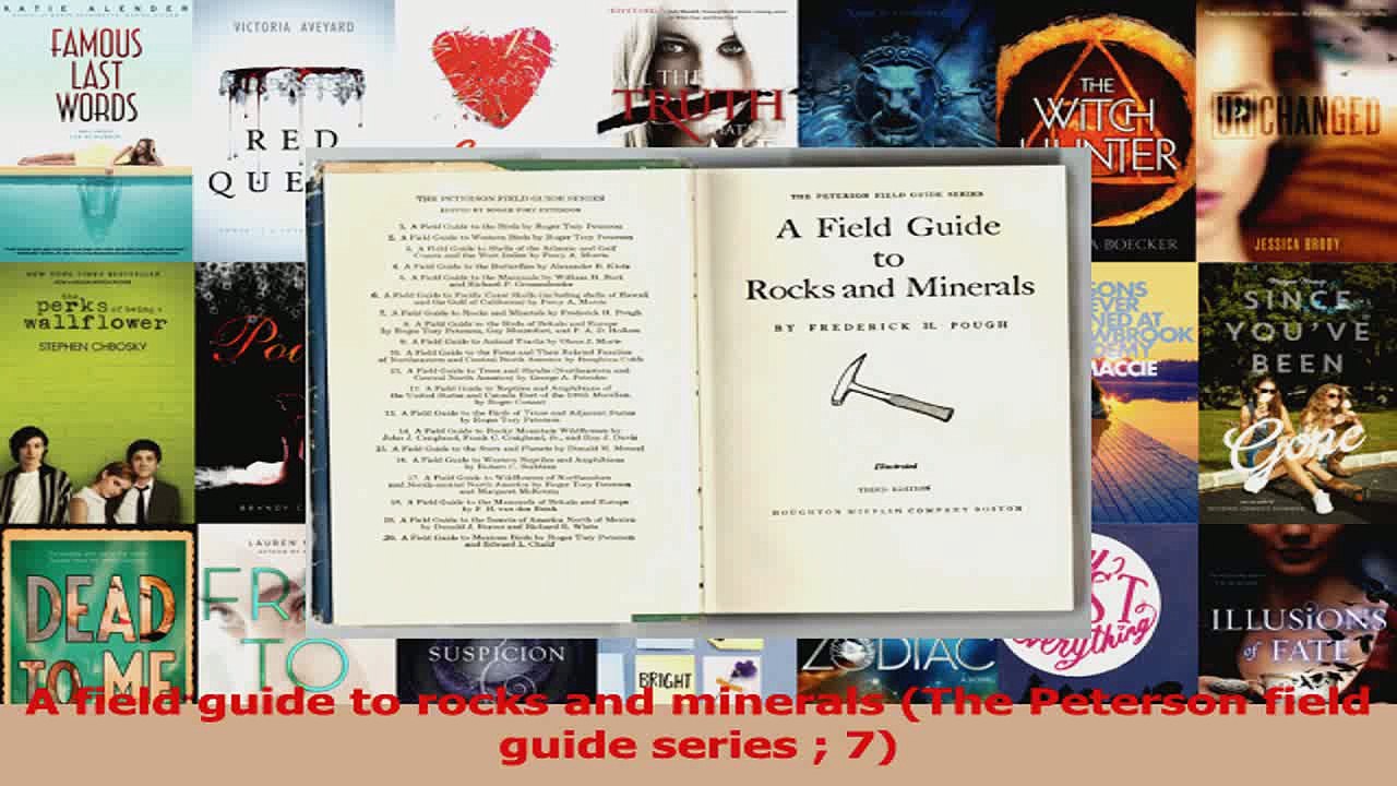 PDF Download  A field guide to rocks and minerals The Peterson field guide series  7 Download Online
