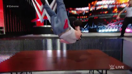 Extreme Rules Eight-Man Tag Team Match Raw, December 14, 2015