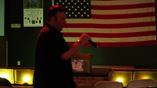 Scott Michael sings 'Sweet Caroline' Elvis Presley Memorial VFW 2015
