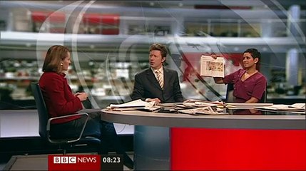 CAROLINE DANIEL(FTimes) NAGA MUNCHETTY(BBC) CHARLIE STAYT(Referee) 03 March2012