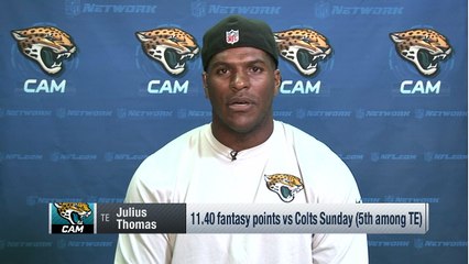 'NFL Fantasy Live' Thomas on Bortles: 'He keeps everybody calm'