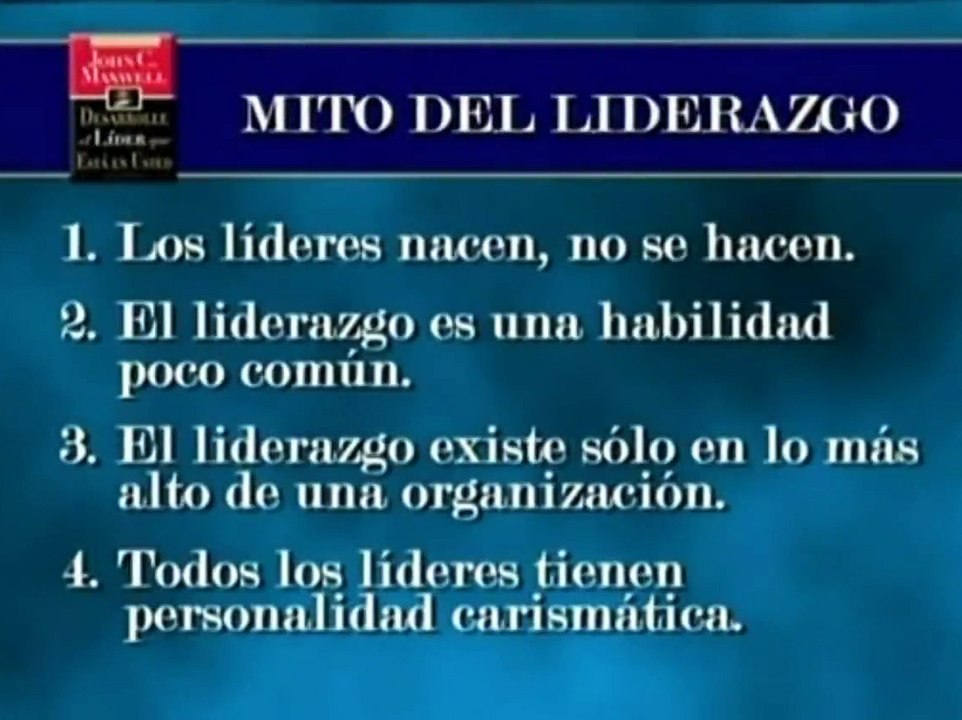 John C. Maxwell - Desarrolle el Líder que Está en Usted - 1ª parte