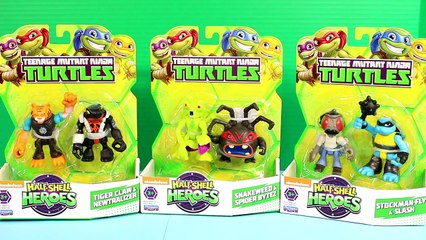 Nickelodeon Teenage Mutant Ninja Turtles Half Shell Heroes Tiger Claw Stockman Shredder Sp