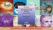 Lesen  Shareholder Value Ein Handbuch für Manager und Investoren HandelsblattBücher Ebook Frei