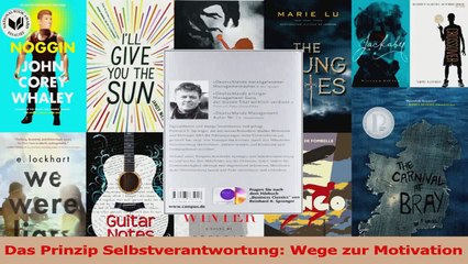 Lesen  Das Prinzip Selbstverantwortung Wege zur Motivation PDF Frei