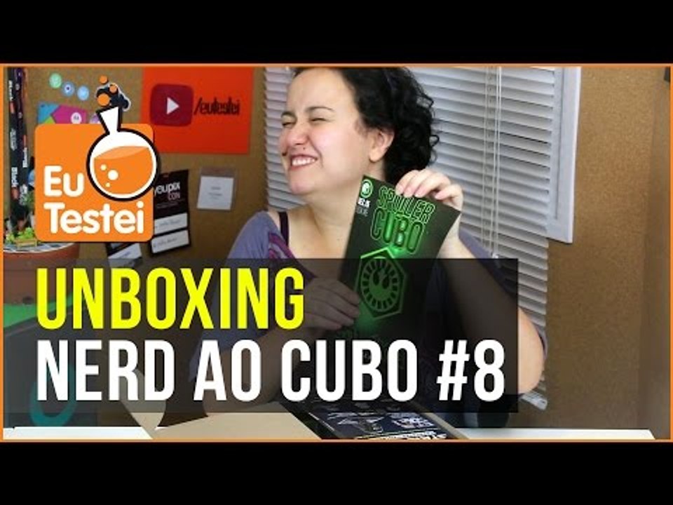 Caixa Nerd ao Cubo #8 - Galáxia - Vídeo Unboxin...
