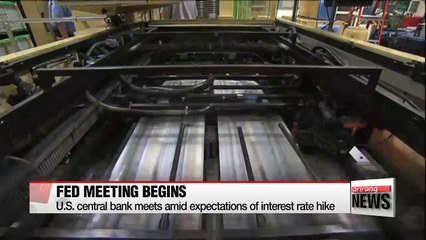 Video herunterladen: U.S. Federal Reserve begins two-day meeting ahead of expected rate hike