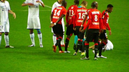 15/12/15 : SRFC-TFC : avertissement Fernandes (61')