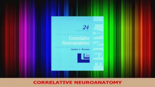 Read  CORRELATIVE NEUROANATOMY Ebook Free