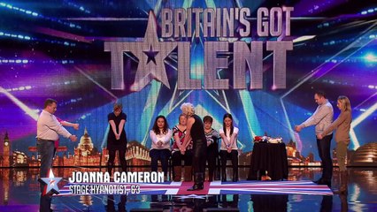 Hypnotist Joanna might send you to sleep... | Britains Got Talent 2015
